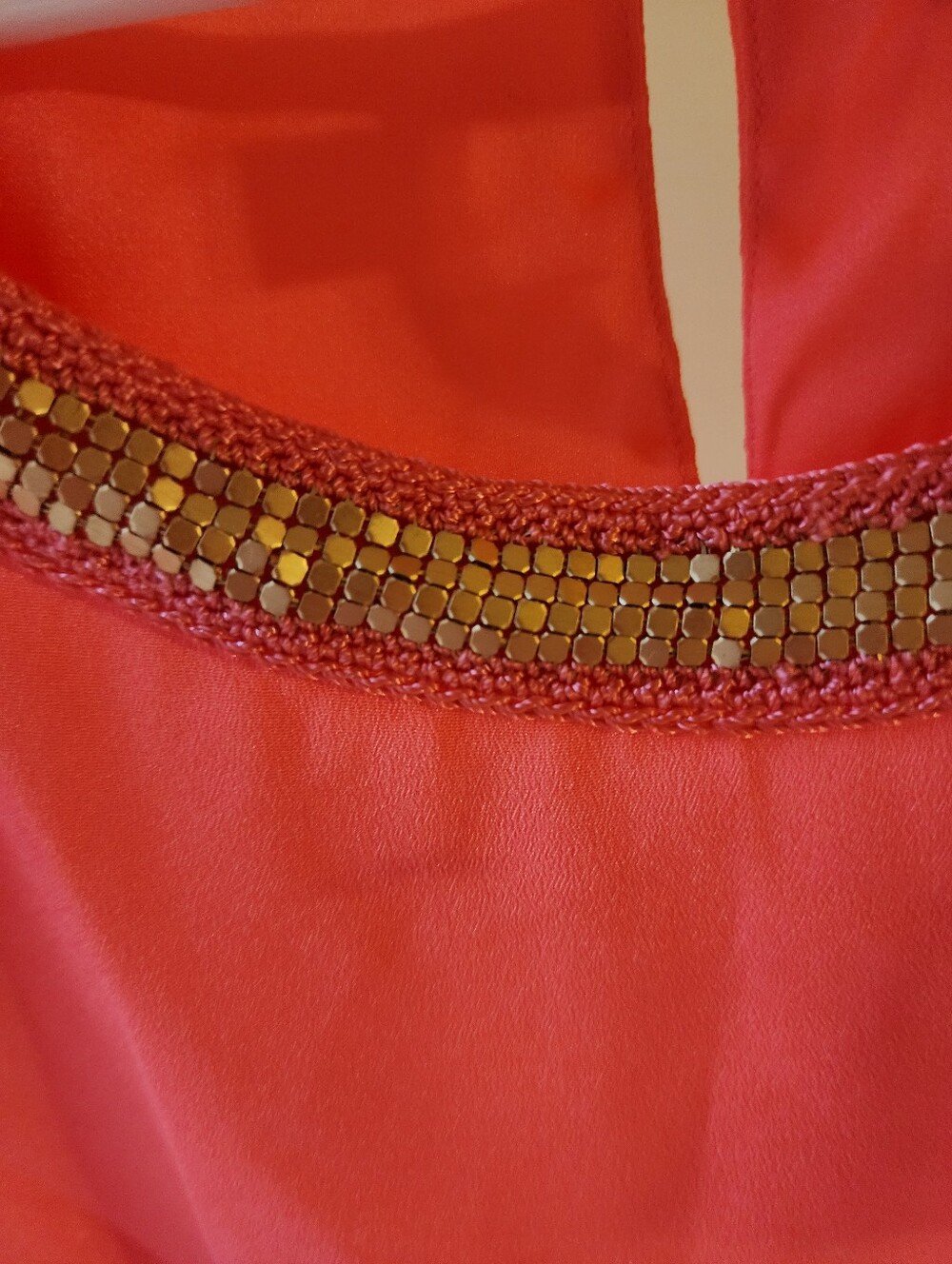Gianni Bini Bright Coral Dress - Picture 5 of 7